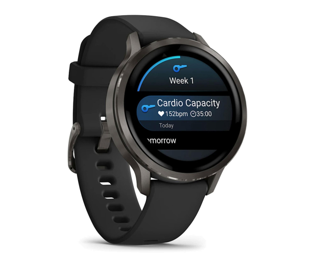 GARMIN Venu 4 Slate 41mm z czarnym paskiem 010-03013-02 - 1363883 - zdjęcie 3